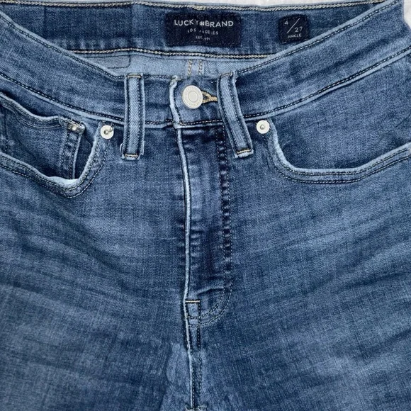 Lucky Brand Jeans High Rise Skinny Bridgette Ankle - Picture 6 of 7